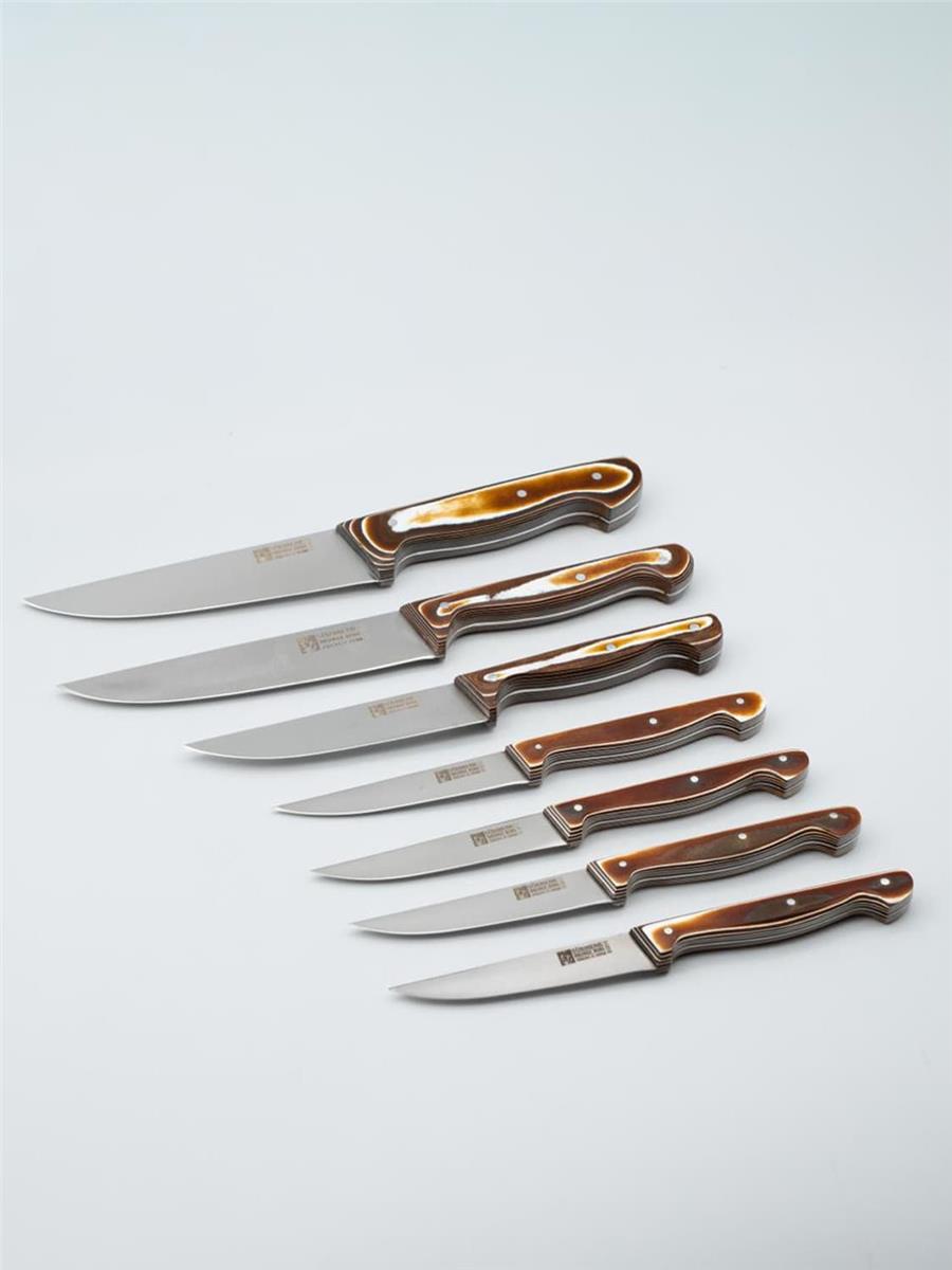 7'li Verzalit Saplı Bıçak Seti