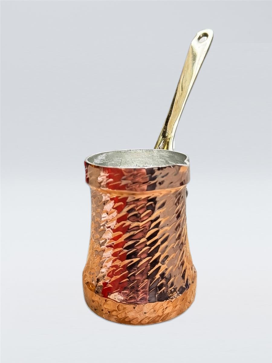 Premium El Yapımı Bakır Cezve 8CM