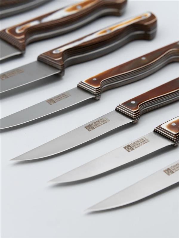 7'li Verzalit Saplı Bıçak Seti