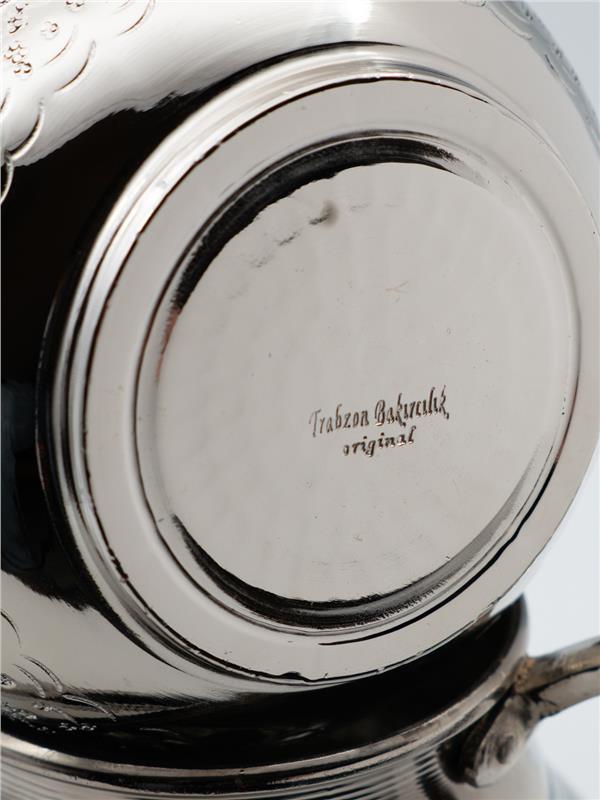 El Yapımı Klasik Bakır Çaydanlık