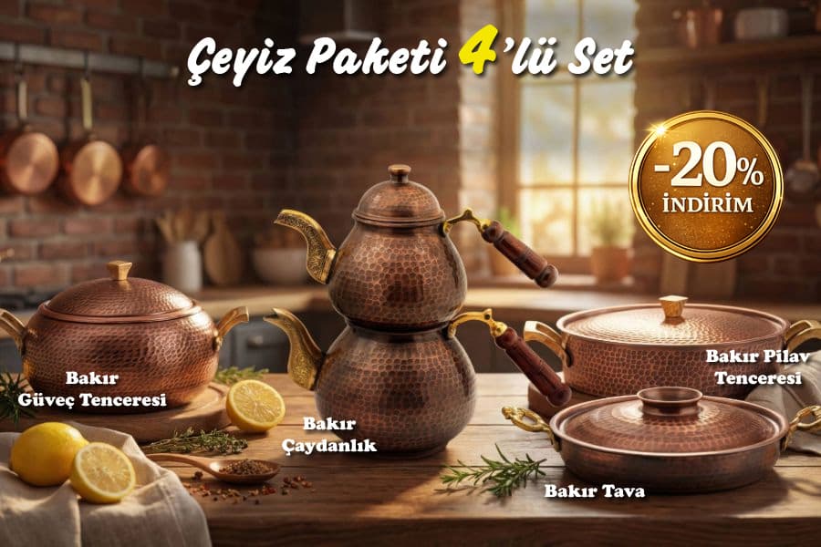 Çeyiz Paketi 4'lü Set